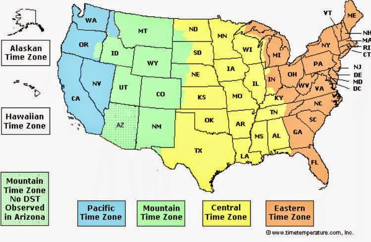 Time Zone Map is important tool for Speakers