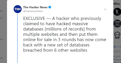 Tin tặc rao bán 26 triệu tài khoản mới trên Dark Web - CyberSec365.org