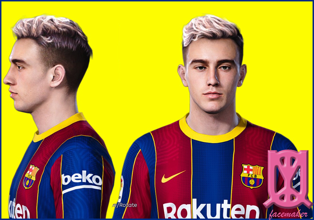 pesmodif PES 2021 ORIOL BUSQUETS FACE BY UQIYA