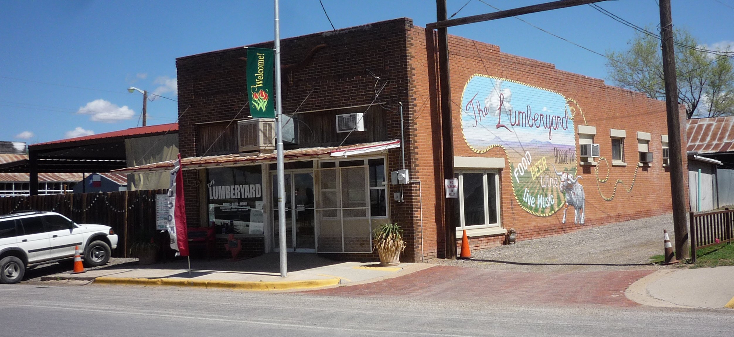 Roscoe Hard Times The Lumberyard Destroyed by Fire