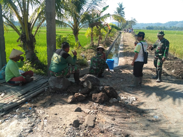 TMMD Reguler 105 Tahun 2019 Wujudkan Kekompakan TNI Dengan Petani 