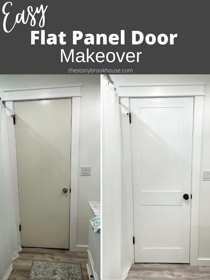 Easy Flat Panel Door Makeover The Stonybrook House