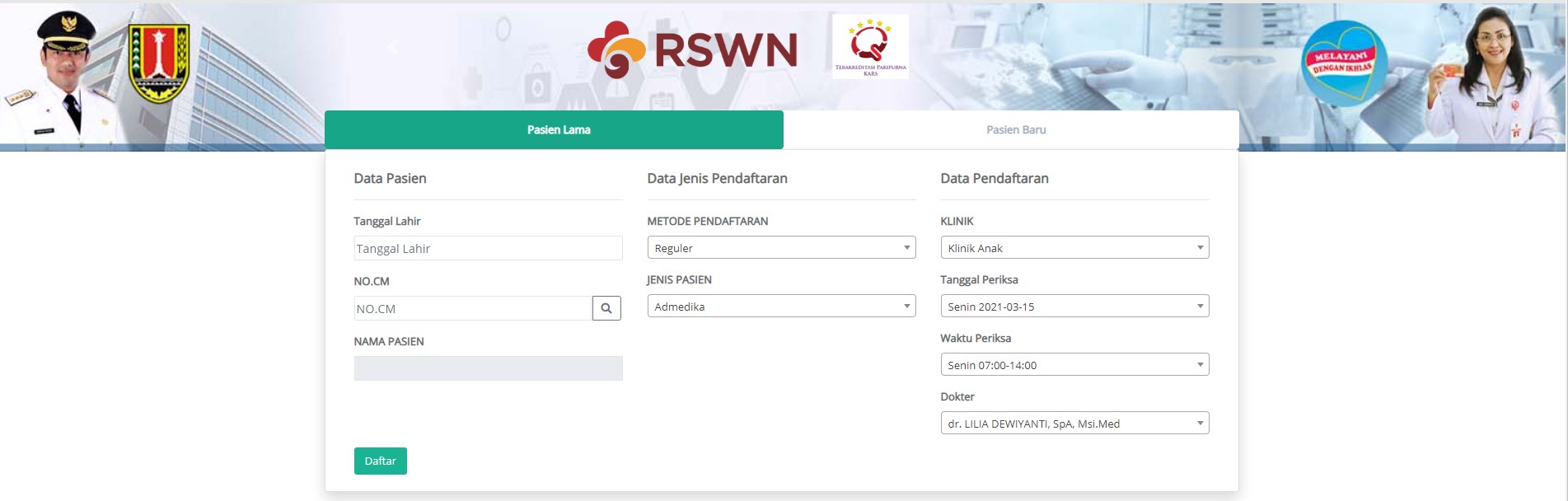Pendaftaran Online Rsud Kota Semarang Mudahnya Mendaftar Berobat Ke Poli Dari Rumah