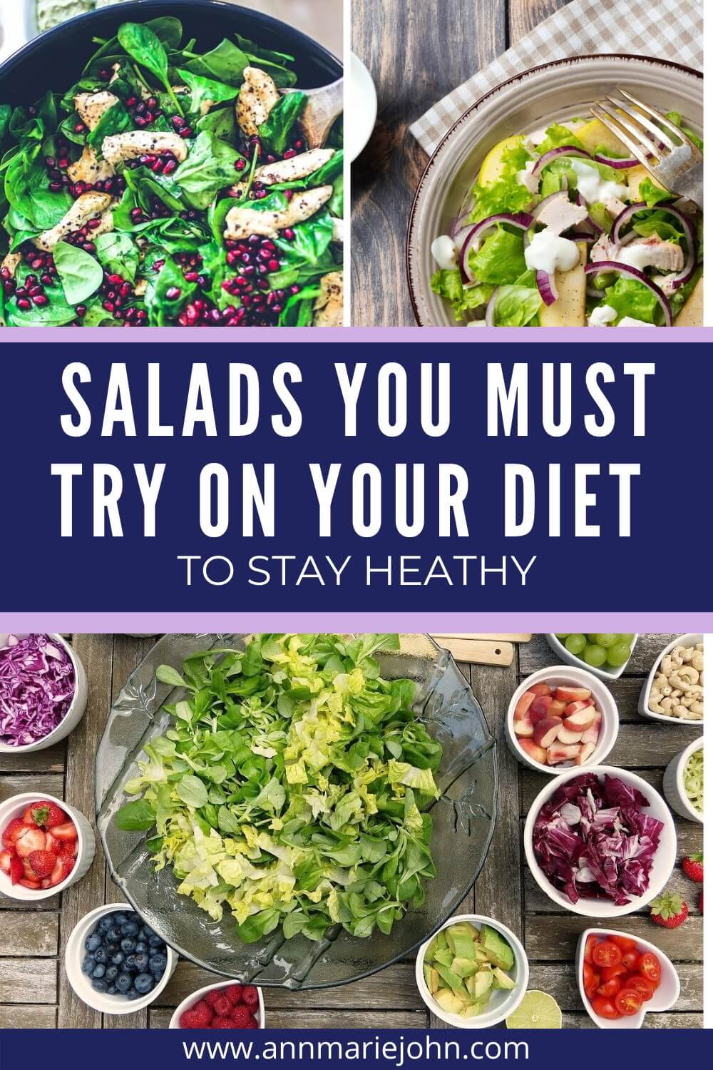 Salad recipes that can help you find the taste you are looking for and just at the cost of you staying healthy and fit. Salads You Must Try on Your Diet to Stay Healthy