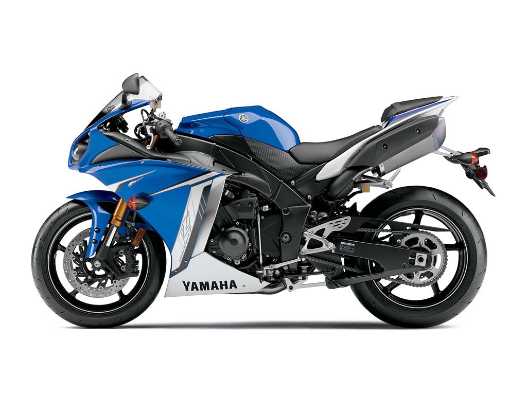 Yamaha Blue Left Side View Wallpaper ~ kiyute80