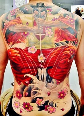 Significado da tatuagem de Samurai Fotos de Tatuagens