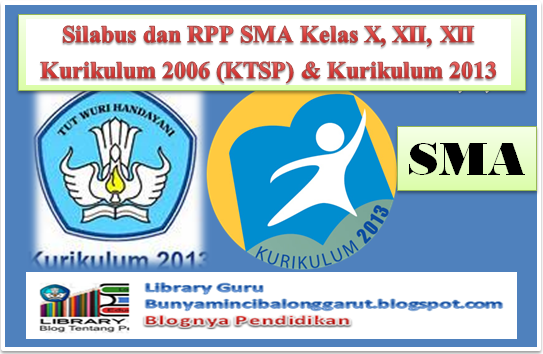 Silabus Dan Rpp Sma Kelas X, Xii, Xii Kurikulum 2006 (Ktsp