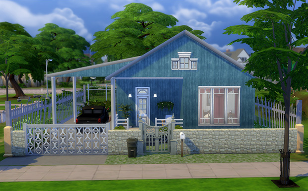 Casa Simples de Estudante, The Sims 4