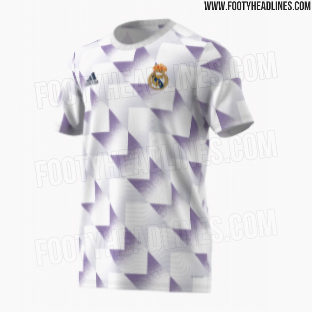 Update: Real Madrid 22-23 Pre-Match Shirt Leaked - Confirms Leaked ...