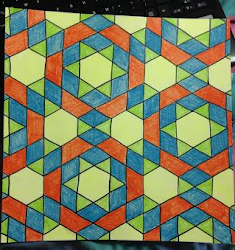 tessellations math geometric tessellation pattern found act