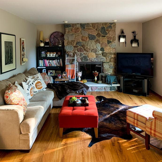 rustic fall home tour