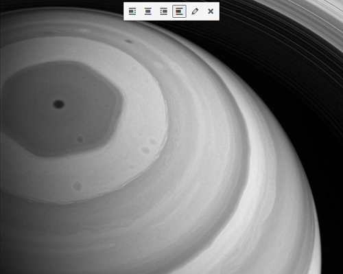 Tàu không gian Cassini chụp được hình lục giác kỳ lạ trên sao Thổ
