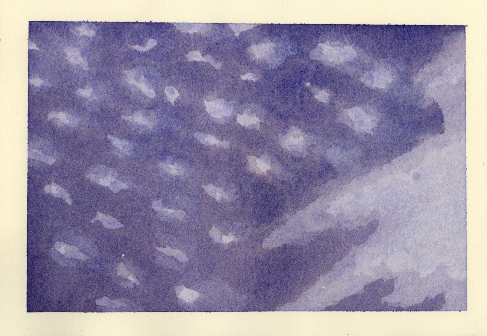 Cloud a day Skying in Virginia Mackerel sky at night, sailor's delight?