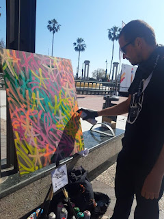 Exhibición de arte Plaza de la Marina Exhibición de arte en la Plaza de la Marina