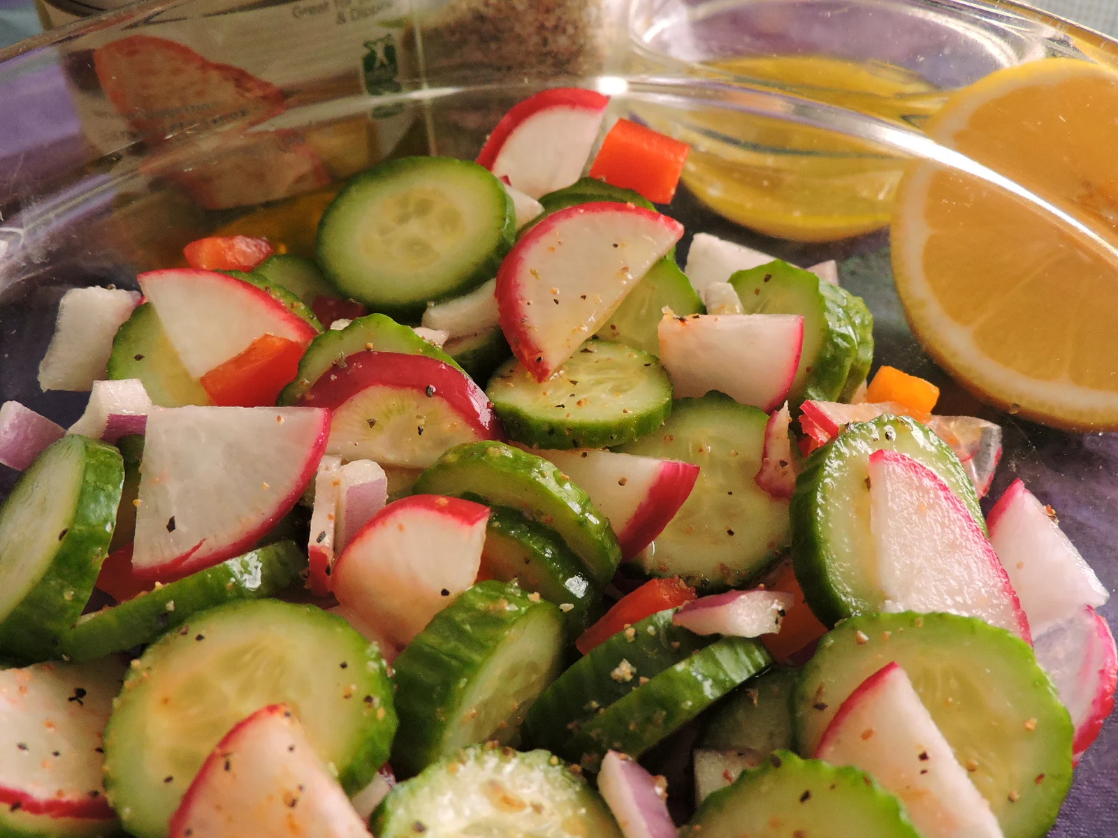 Radish Cucumber Salad