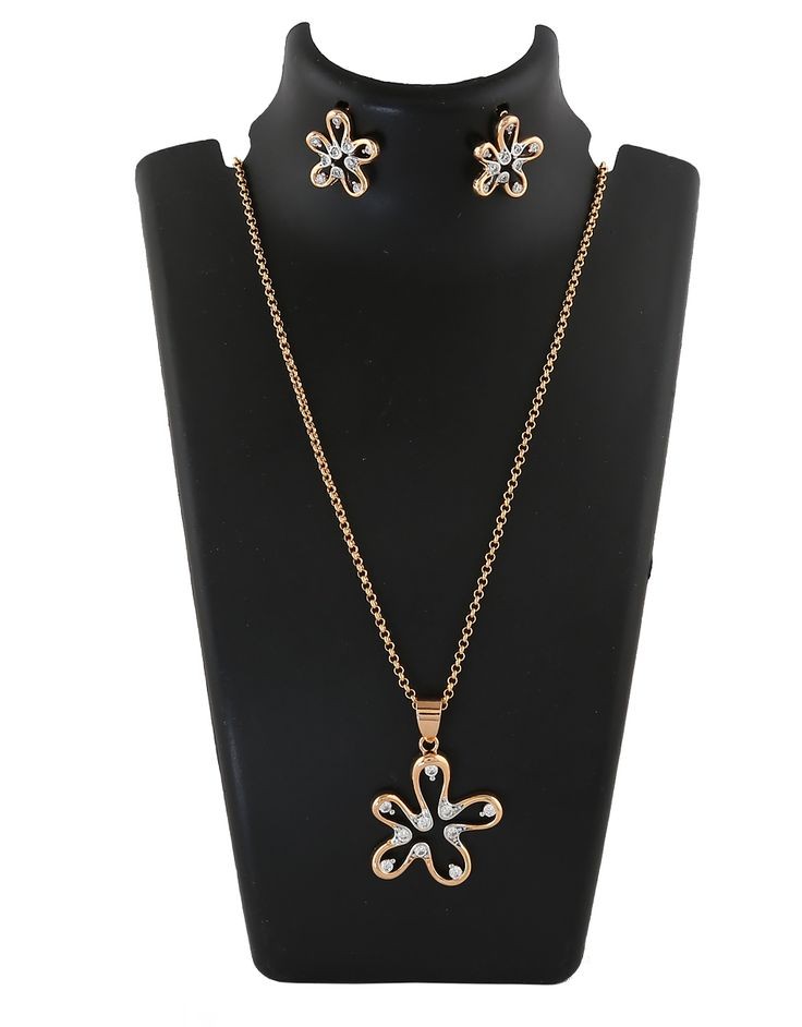 Rose gold pendant sets