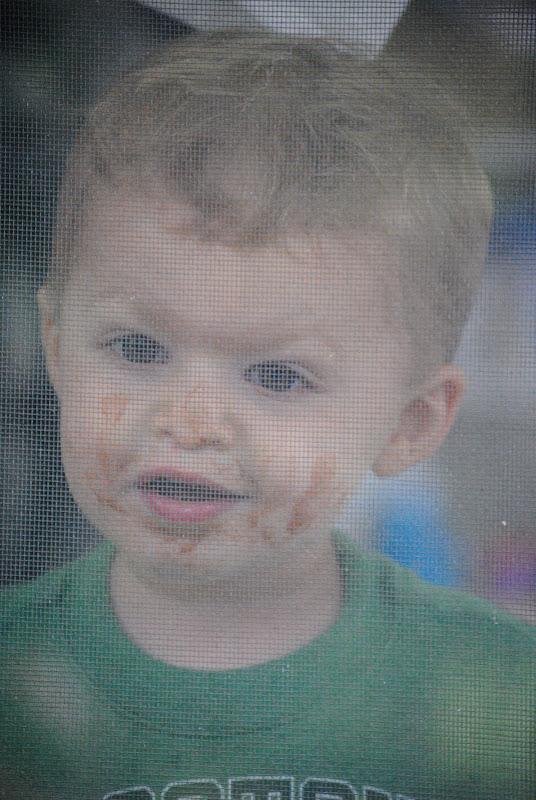 chocolate ice cream face