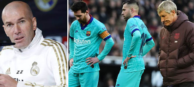Real đứng số 1 La Liga: Zidane "cà khịa" Barca, ám chỉ tiki-taka hết thời 2 Real đứng số 1 La Liga: Zidane "cà khịa" Barca, ám chỉ tiki-taka hết thời 2