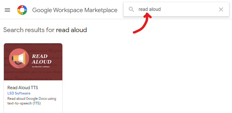 Read Aloud: Google Docs Update