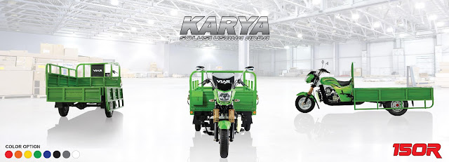 Ukuran Ban Viar Roda 3 Karya 150 dan 200