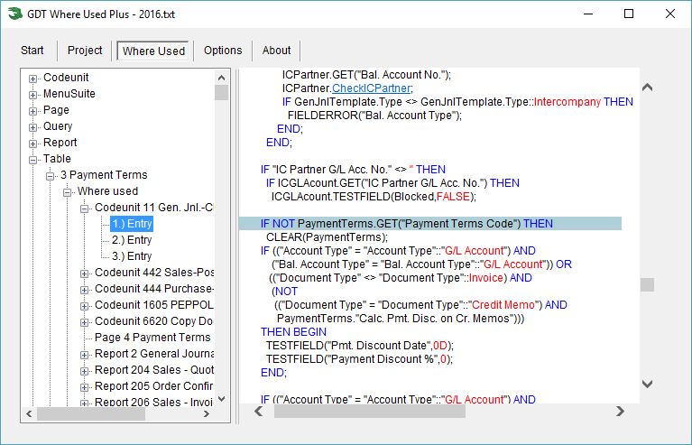 Microsoft NAV Analyzer for NAV Objects