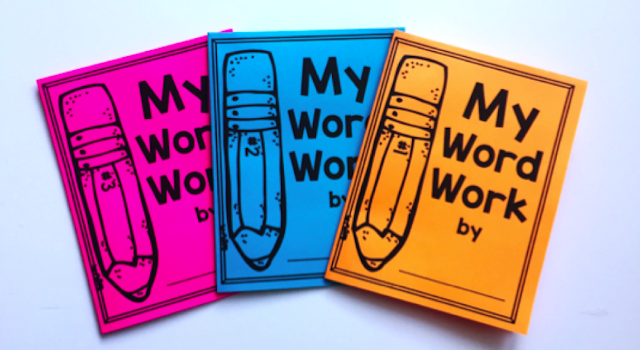 Foldable mini books for ANY spelling list! (blog post by School and the CIty)