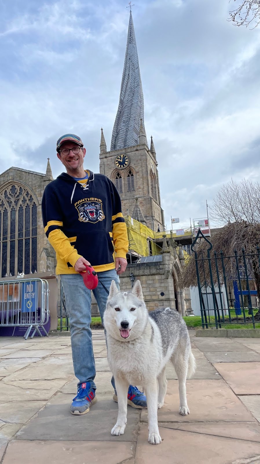 Ed Fordham and Sparky