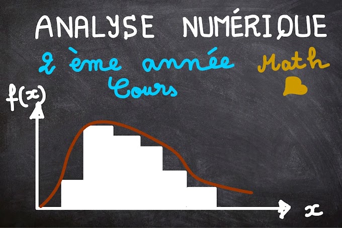 analyse numérique 2ème année math pdf