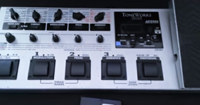 Toneworks AX1500G" Digital Multi Effect Favorit Toneworks AX1500G" Digital Multi Effect Favorit