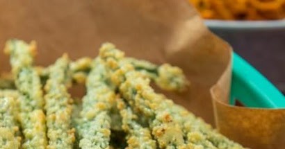 Crispy Green Bean Fries Low Carb Air Fryer And Oven
