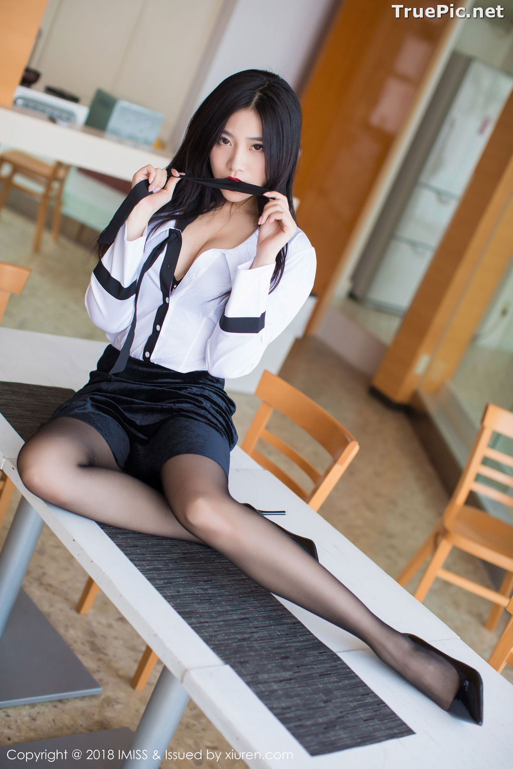Image IMISS Vol.239 - Chinese Model - Sabrina (Xu Nuo 许诺) - Office Girl - TruePic.net - Picture-26