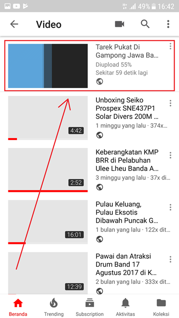 Cara Upload Video Ke Youtube