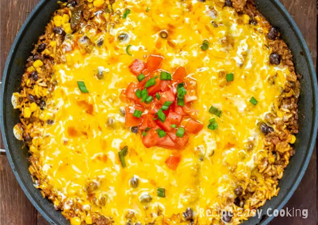 Mexican Beef And Rice Casserole