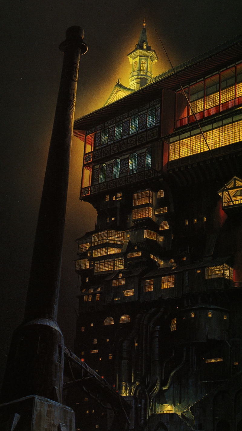 Wallpapers fofos dos filmes Studio Ghibli para celular!