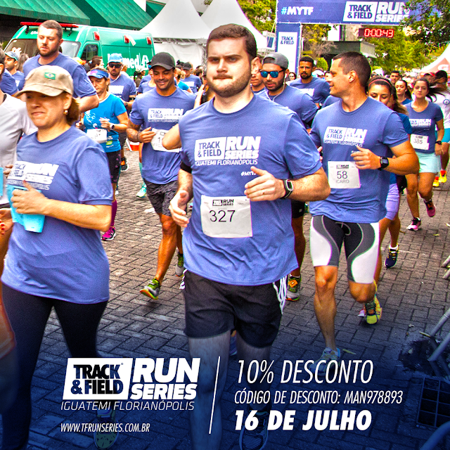 Inscrições para Track&Field Iguatemi Florianópolis com 10 de desconto