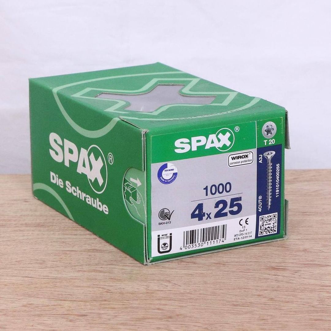 Spax 4.0 x 25 mm, T20