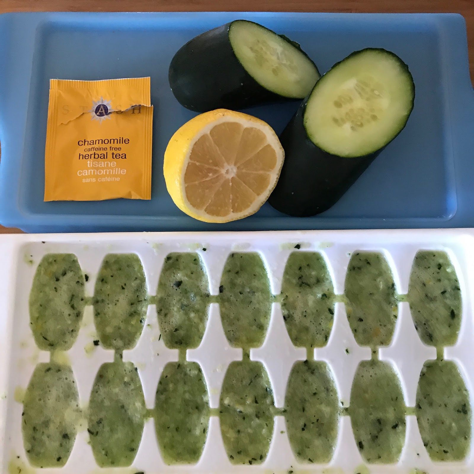 Manifesting Healing Homemade Ice Cube Facial