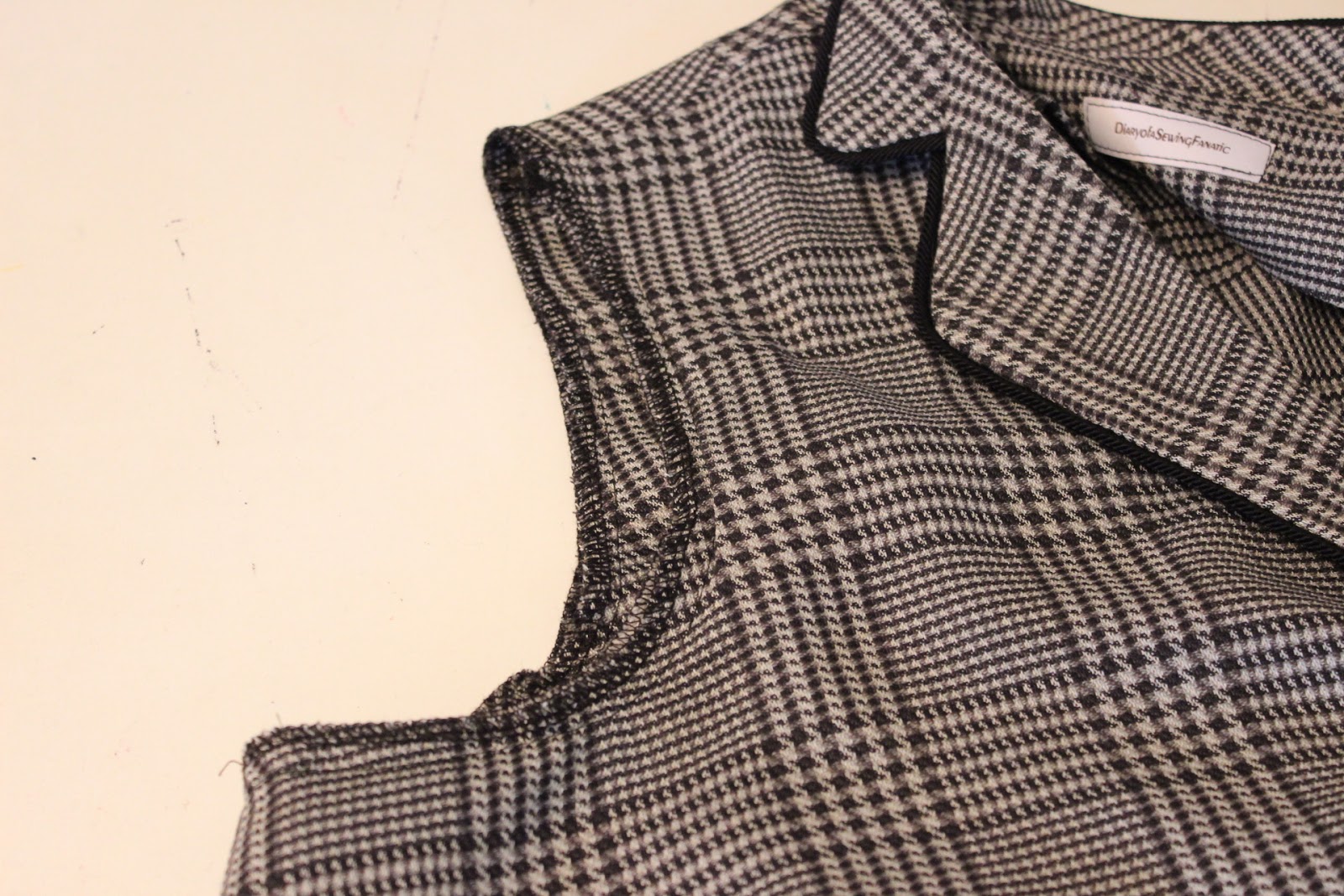 Butterick 6261 In Glen Plaid Suiting Diaryofasewingfanatic