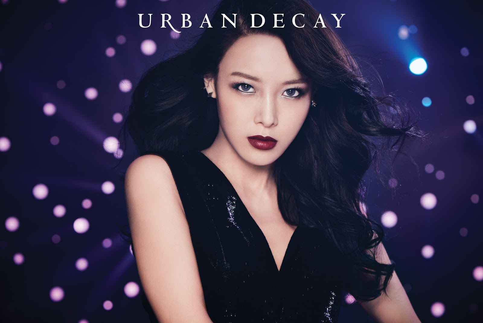 Yubin Wonder Girls K-Pop star for Urban Decay Beauty Campaign September 2016