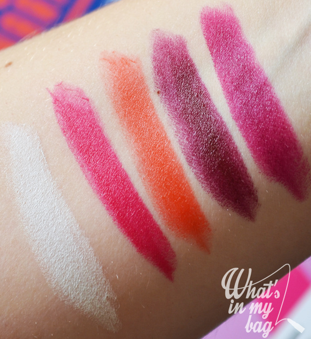 maybelline rossetto color sensational swatch