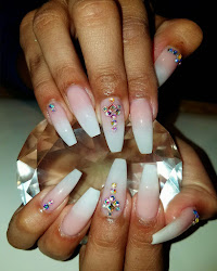 coffin rhinestones nail elegant nails prominence allow because give which start where they