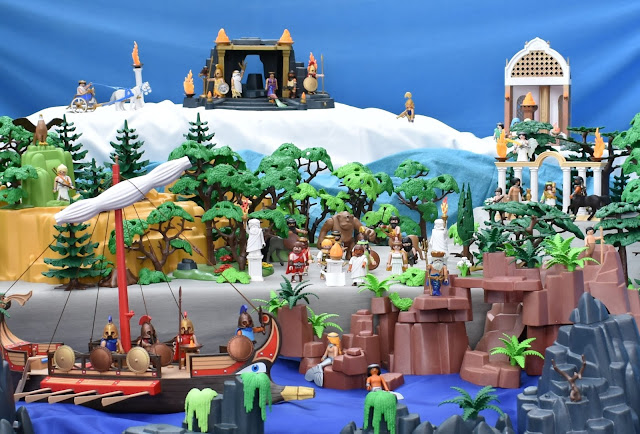 PLAYMOBIL DIORAMA ODYSSEY GREEK MYTHOLOGY