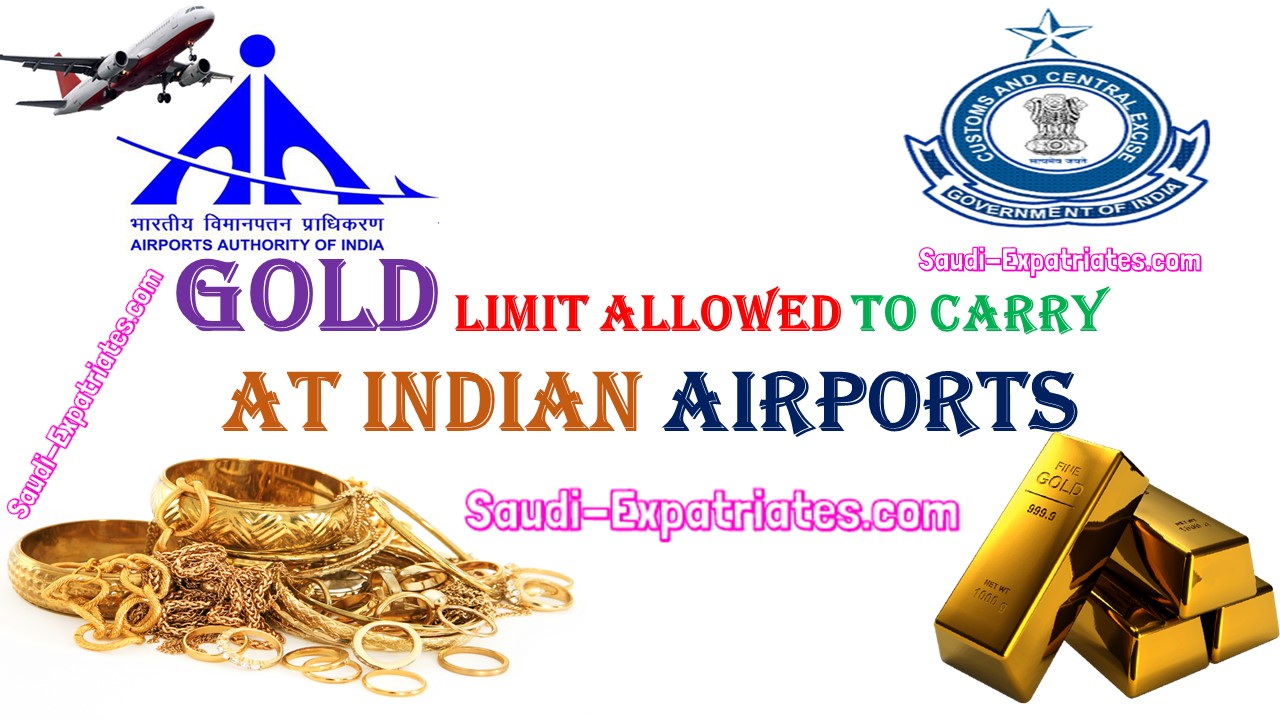 india travel gold limit