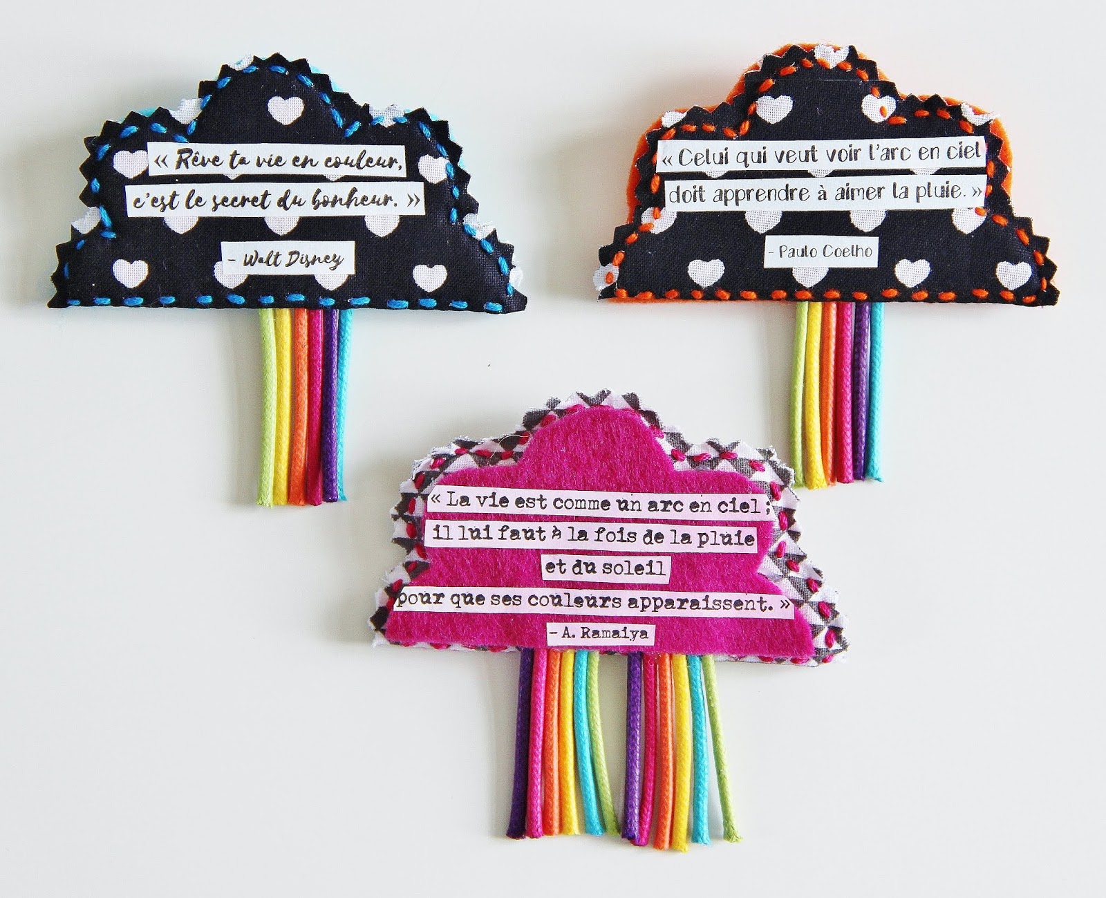 Anilouka Des Broches Arcs En Ciel Et Etoiles Filantes Pour Balayer Les Nuages