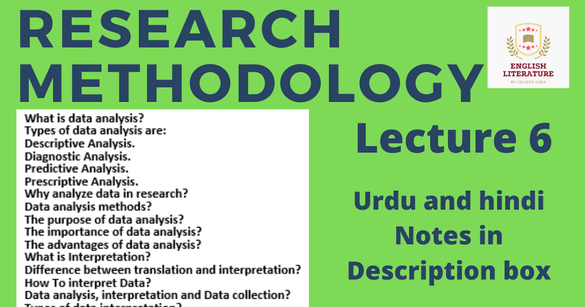 research methodology in urdu