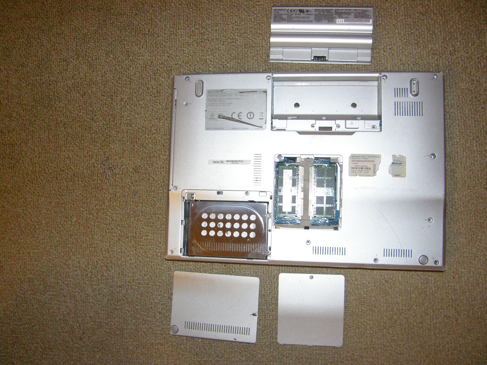 Design for Disassembly Laptop Disassembly As complex as they get.