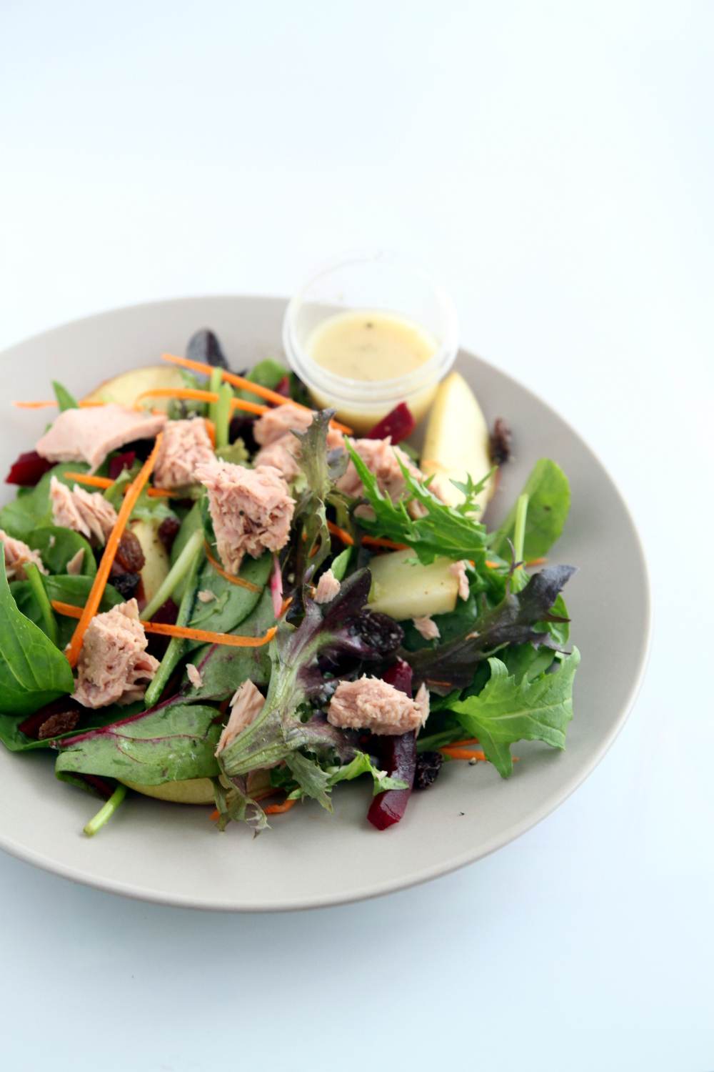 Tuna Salad with Honey Mustard Vinaigrette Vondelicious!