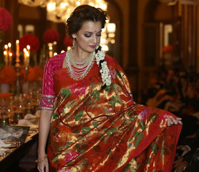Odisha Handloom and Handicrafts: Dia Mirza Looks Gorgeous In Paithani ...