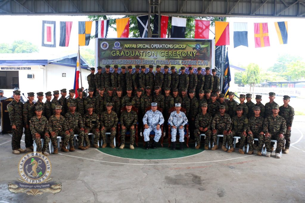 DEFENSE STUDIES NAVSOG Finish Underwater Demolitions