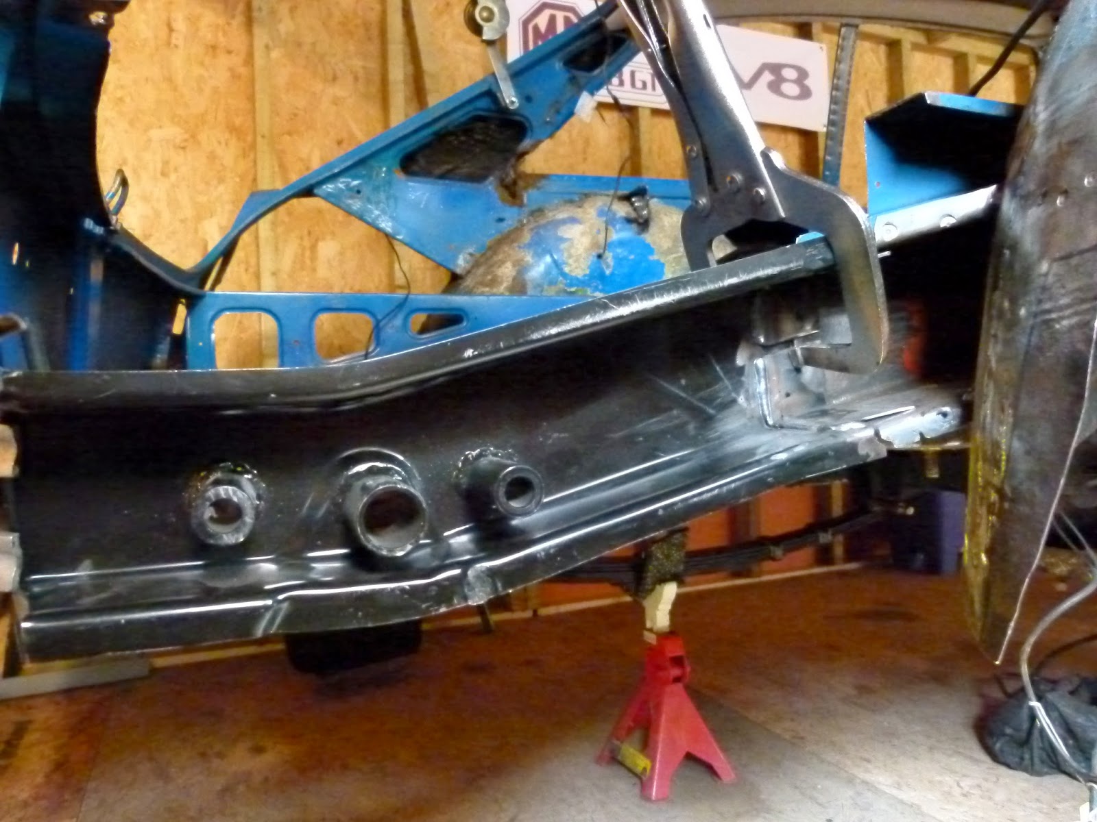 MGB GT 1979 Restoration May 2014